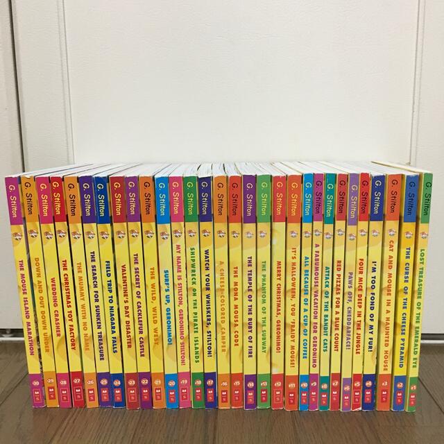 SCHOLASTIC社　GERONIMO STILTON シリーズ　1〜30巻