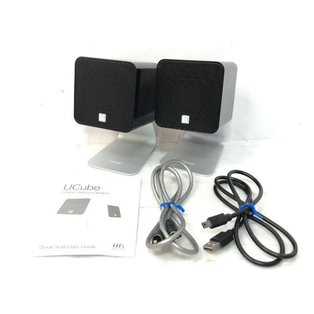 ULTRALINK Ucube Enceintes USBデジタル スピーカー スマホ/家電/カメラのオーディオ機器(スピーカー)の商品写真
