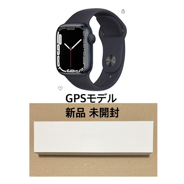 底値 Apple Watch Series 7 GPS 41mm ミッドナイト 黒 | vixan.no