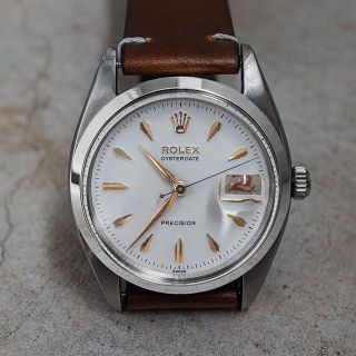 ロレックス(ROLEX)の (387) ロレックス プレシジョン 手巻き 稼働 日差12秒 1957年製(腕時計(アナログ))