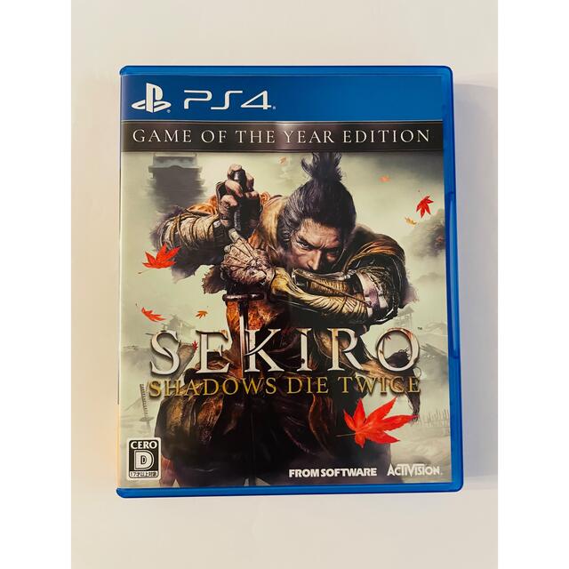 PlayStation4(プレイステーション4)のSEKIRO： SHADOWS DIE TWICE  エンタメ/ホビーのゲームソフト/ゲーム機本体(家庭用ゲームソフト)の商品写真