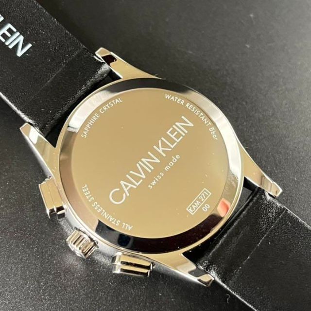 レア○新品○カルバンクラインCALVIN KLEIN/42mm/クロノグラフ | www