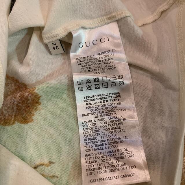 Gucci - 訳あり グッチ Tシャツ トップス GUCCI ウサギ リスの通販 by