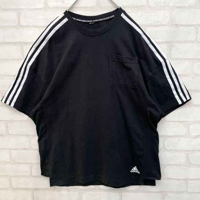 adidas(アディダス)の【大人気】adidasアディダス パフォーマンス スリーストライプス Tシャツ メンズのトップス(Tシャツ/カットソー(半袖/袖なし))の商品写真