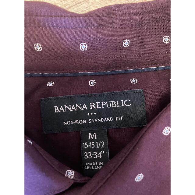 Banana Republic(バナナリパブリック)のバナナ・リパブリック　長袖シャツ　M メンズのトップス(シャツ)の商品写真