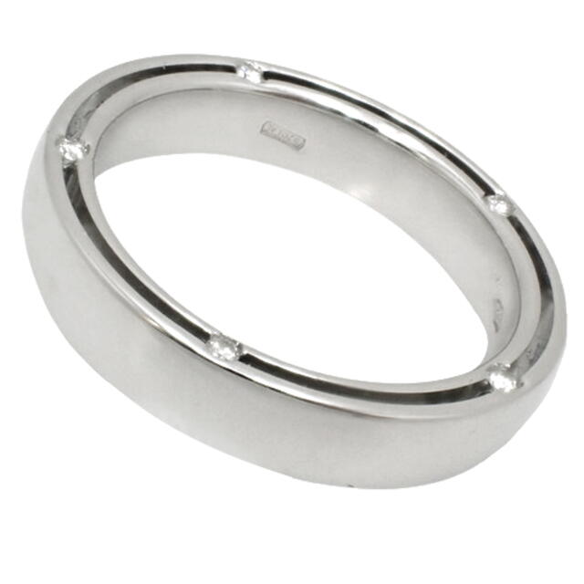 Damiani(ダミアーニ)のダミアーニリング・指輪 ディ・サイド D.SIDE K18 ホワイトゴールド WG シルバー銀 40802030364 レディースのアクセサリー(リング(指輪))の商品写真