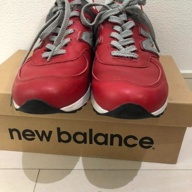 new balance◆ニューバランス　M576 RED 25.5㎝　レザー