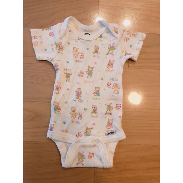 gerber  ボディスーツ　4枚セット キッズ/ベビー/マタニティのベビー服(~85cm)(肌着/下着)の商品写真