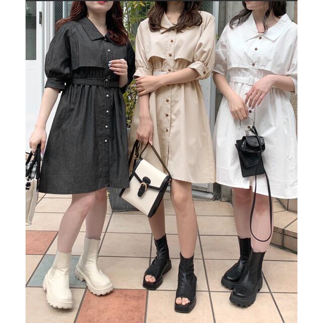 OLIVEdesOLIVE - OLIVE des OLIVE ♡ 半袖トレンチミニ OLIVEdesOLIVE - OLIVE des OLIVE ♡ 半袖トレンチミニ