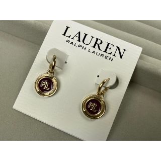 ラルフローレン(Ralph Lauren)の未使用　LAUREN RALPH LAUREN ラルフローレン ロゴピアス(ピアス)