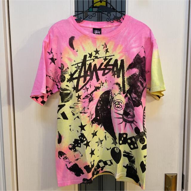 ステューシー　STUSSY  タイダイ柄 Tシャツ　ストリート