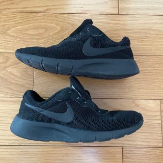 ナイキ(NIKE)のNIKE  キッズスニーカー　黒　23cm(サンダル)