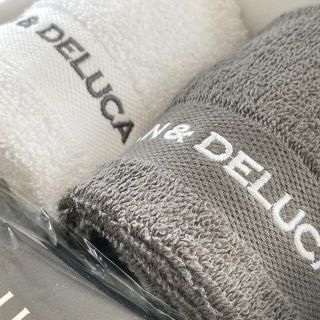 ディーンアンドデルーカ(DEAN & DELUCA)の【新品】DEAN & DELUCA ハンドタオル 2枚 & エコバッグ(タオル/バス用品)