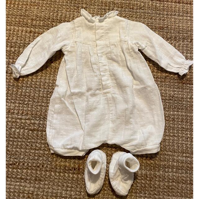 PETIT BATEAU(プチバトー)のプチバトー petitbateau 12m/74cm  キッズ/ベビー/マタニティのベビー服(~85cm)(ロンパース)の商品写真