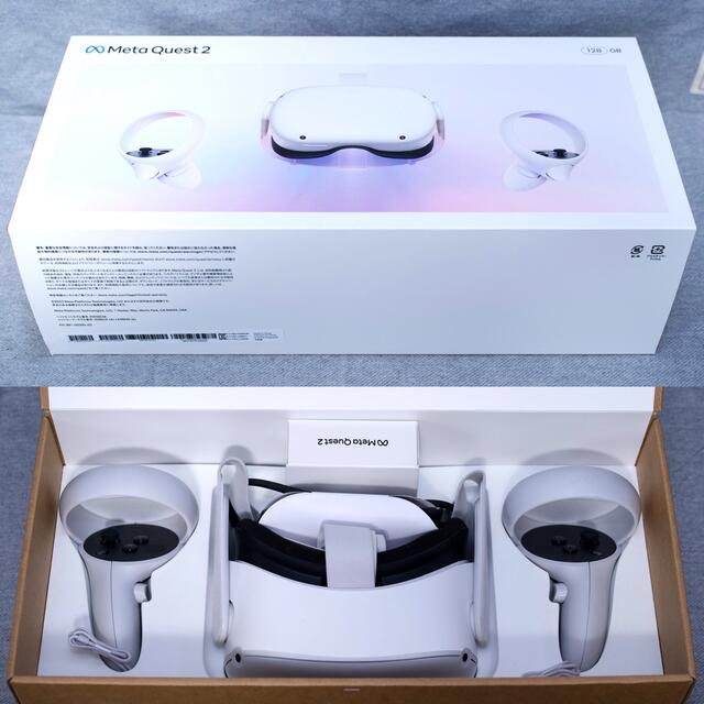 Meta Quest2 128GB VR ヘッドセット　美品