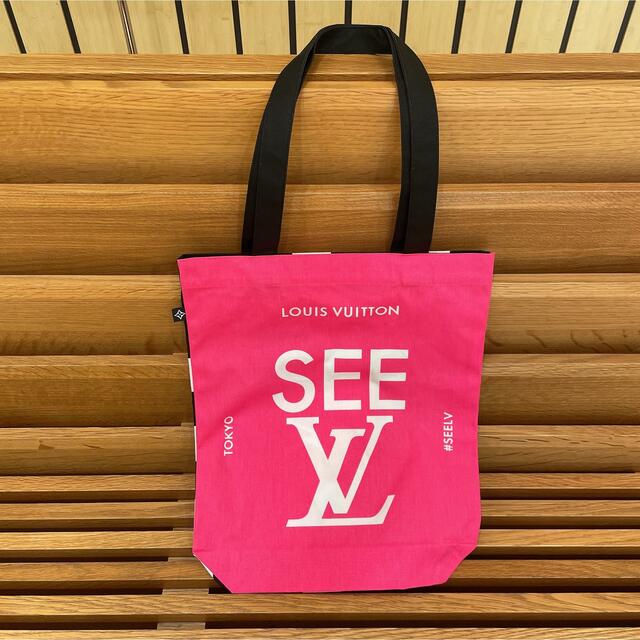 非売品 LOUISVUITTON トートバッグ\u0026ステッカー SEELV