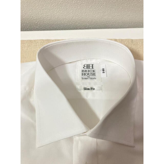 BRICK HOUSE by Tokyo Shirts(ブリックハウスバイトウキョウシャツ)の【未使用】BRICS HOUSE 東京シャツ 長袖 S80 メンズのトップス(シャツ)の商品写真