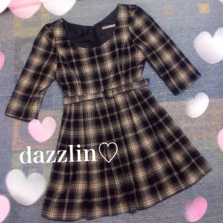 ダズリン(dazzlin)のdazzlin♡チェックワンピ(ひざ丈ワンピース)