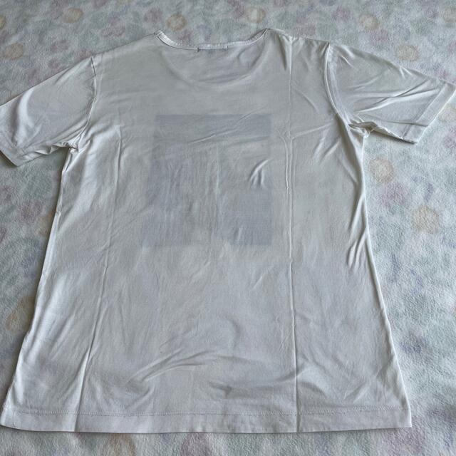 INED(イネド)のイネドオムメンズTシャツホワイトサイズ3 メンズのトップス(Tシャツ/カットソー(半袖/袖なし))の商品写真