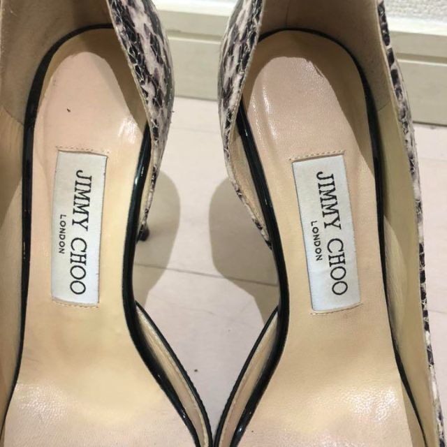 ジミーチュウ◇JIMMY CHOO パンプス エナメル パイソン 23㎝ | www