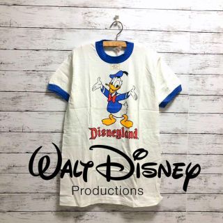 デッドストック‼︎ 激レア◆70s Disney リンガー Tシャツ USA製