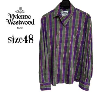 ヴィヴィアン(Vivienne Westwood) シャツ(メンズ)（レッド/赤色系）の