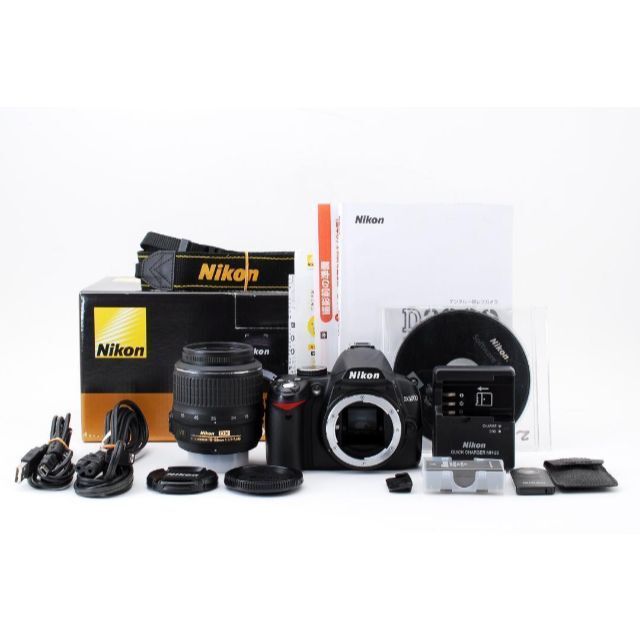 【付属品多数】 Nikon ニコン D3000 レンズ デジタル一眼 カメラ