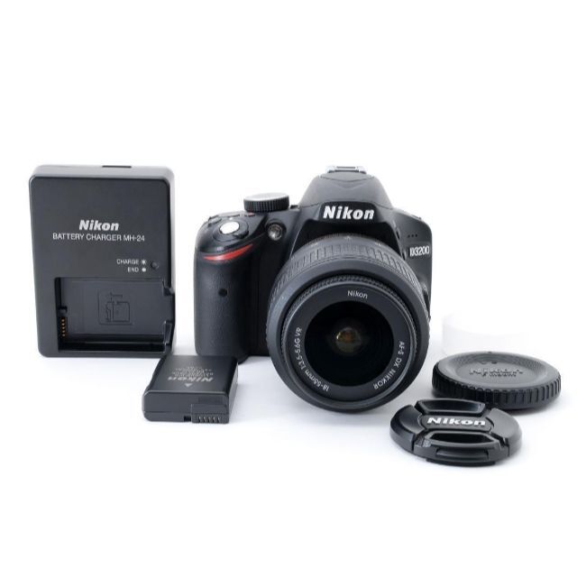 ⭐️高性能⭐️ Nikon ニコン D3200 レンズ デジタル一眼 カメラ 1