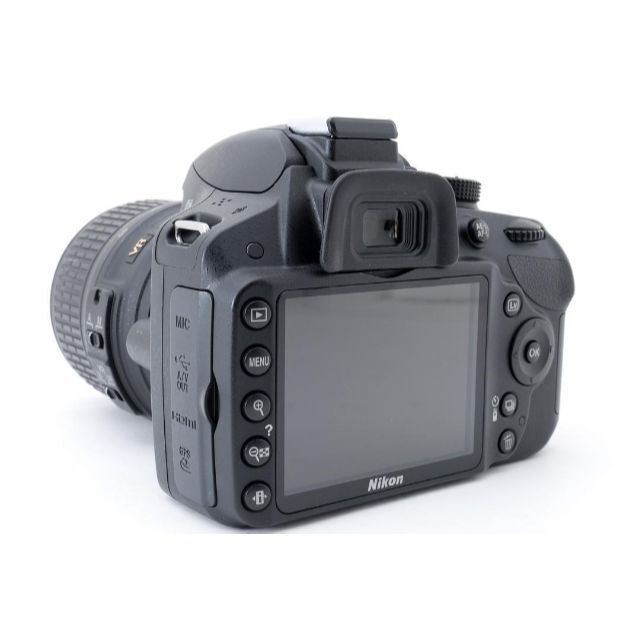 ⭐️高性能⭐️ Nikon ニコン D3200 レンズ デジタル一眼 カメラ 4