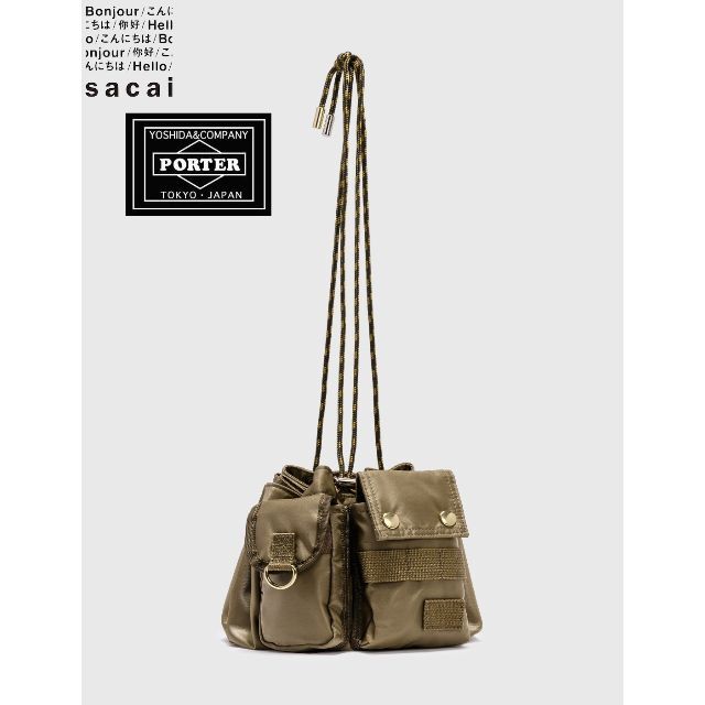 最終値下げ sacai - SACAI X PORTER タクティカル ドローストリング