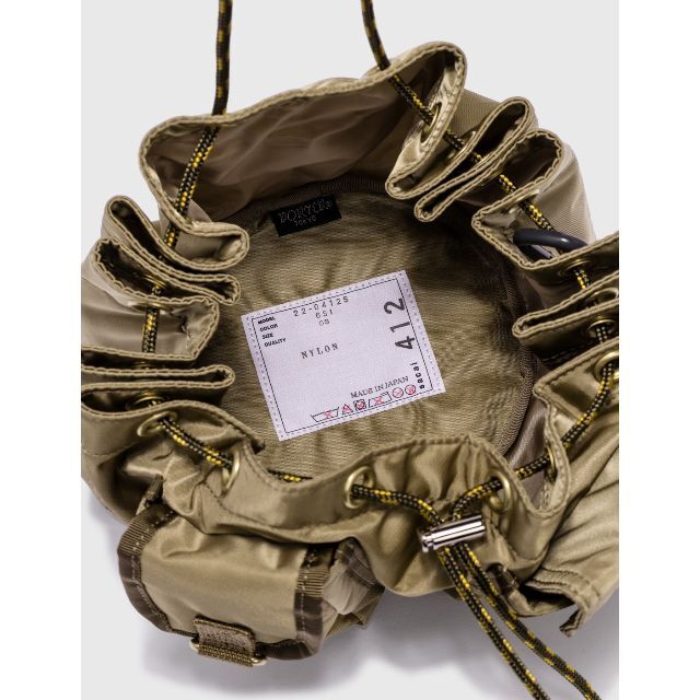 sacai(サカイ)のSACAI X PORTER タクティカル ドローストリングバッグ メンズのバッグ(ショルダーバッグ)の商品写真
