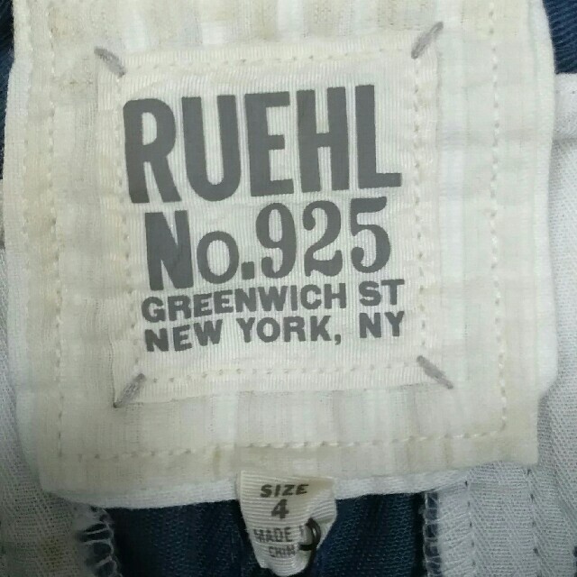 Ruehl No.925(ルールナンバー925)のUSA正規店購入　新品RUEHLNo.925 ミニスカート　ネイビー　サイズ4 レディースのスカート(ミニスカート)の商品写真