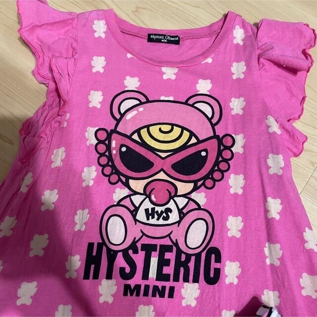 HYSTERIC MINI(ヒステリックミニ)の専用♥️♥️旧テディ🧸 チュニック キッズ/ベビー/マタニティのキッズ服女の子用(90cm~)(ワンピース)の商品写真