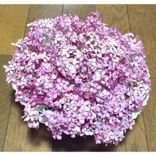 お買い得‼️銀の紫陽花が作った可愛いピンクアナベルのドライフラワーです‼️(ドライフラワー)