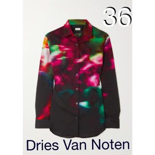 ドリスヴァンノッテン(DRIES VAN NOTEN)のDries Van Noten 2022SS シャツ　36 新品　確実正規品(シャツ/ブラウス(長袖/七分))