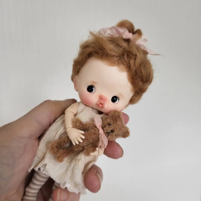 *miumoe*③Buchudoll ♡ぶちゅドールフルセット - 人形 *miumoe*⑥ぶちゅドール♡本体+ドロワーズ+靴下セット
