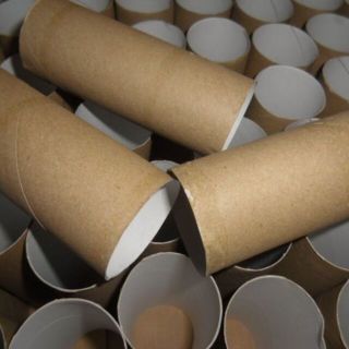 箱発送【送料込53本　茶】トイレットペーパー　芯(その他)