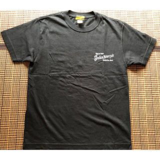 トウヨウエンタープライズ(東洋エンタープライズ)の未使用　インディアンモーターサイクル　Tシャツ　カナダ製　M ブラック(Tシャツ/カットソー(半袖/袖なし))