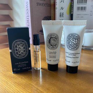 ディプティック(diptyque)のDiptyqueサンプルセット　巾着付き(香水(女性用))
