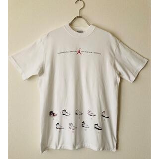 90's NIKE ナイキ  14周年記念Tシャツ 歴代ジョーダンプリント