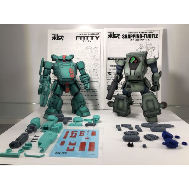ボークス 1/24 装甲騎兵ボトムズ スナッピングタートル ファッティー ボークス 1/24 装甲騎兵ボトムズ スナッピングタートル ファッティー