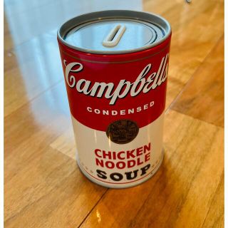 アンディウォーホル(Andy Warhol)のアンディー・ウォーホル　キャンベルのスープ缶　貯金箱(その他)