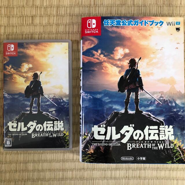 Nintendo Switch(ニンテンドースイッチ)のゼルダの伝説 ブレス オブ ザ ワイルド 攻略本セット エンタメ/ホビーのゲームソフト/ゲーム機本体(家庭用ゲームソフト)の商品写真