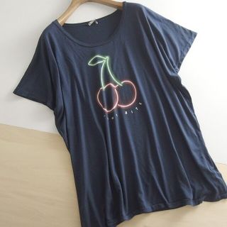 アールエヌエー(RNA)の春夏　●RNA SWEAT●　ユーズド加工　ゆったり　チュニックTシャツ　M　♪(Tシャツ(半袖/袖なし))