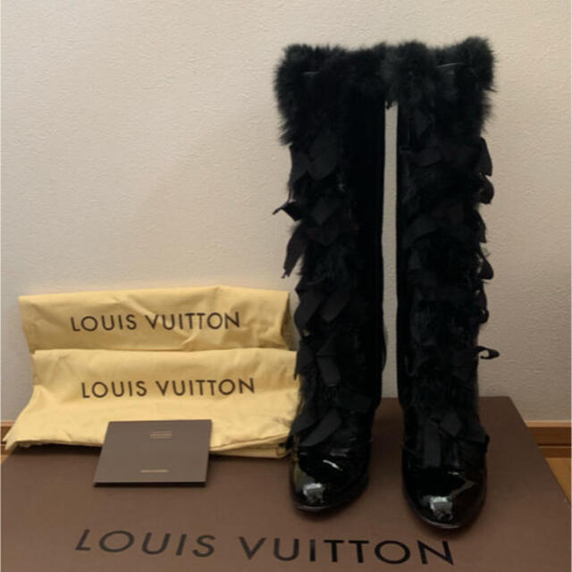 最も完璧な LOUIS VUITTON - LOUISVUITTON ブーツ ブーツ