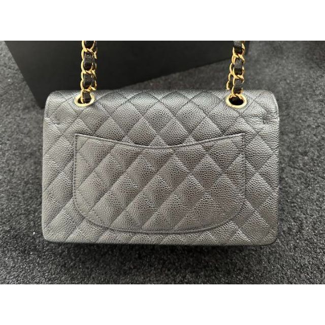 CHANEL - Chanel マトラッセ キャビアスキン　クラシックフラップ23cm