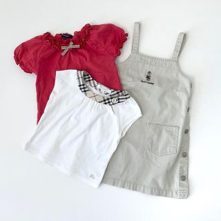 バーバリー(BURBERRY)のBURBERRY&RALPHLAUREN3点セット 子供服 女の子 100cm(Tシャツ/カットソー)