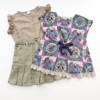 アナスイミニ(ANNA SUI mini)のANNA SUI mini&RALPHLAUREN他3点セット女の子120cm(Tシャツ/カットソー)