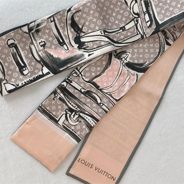 ✨極美品✨ LOUIS VUITTON  ルイヴィトン スカーフ モノグラム素材シルク100%