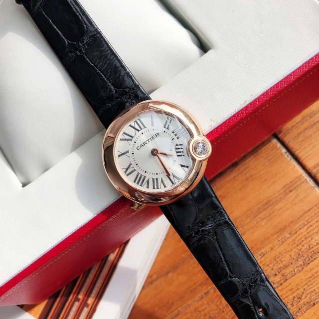 Cartier - 超美品カルティエブルーバルーン時計